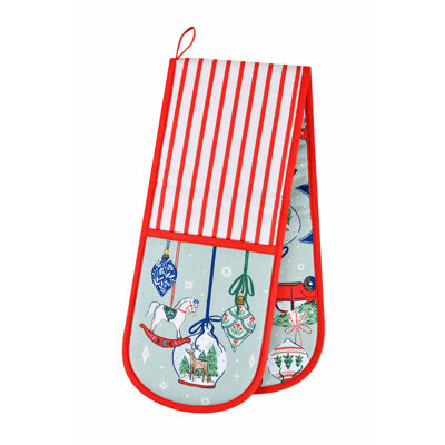 Ulster Weavers Christmas Ornaments 100% Cotton Oven Glove