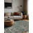 Machine Washable Gray Area Rug-1466869115