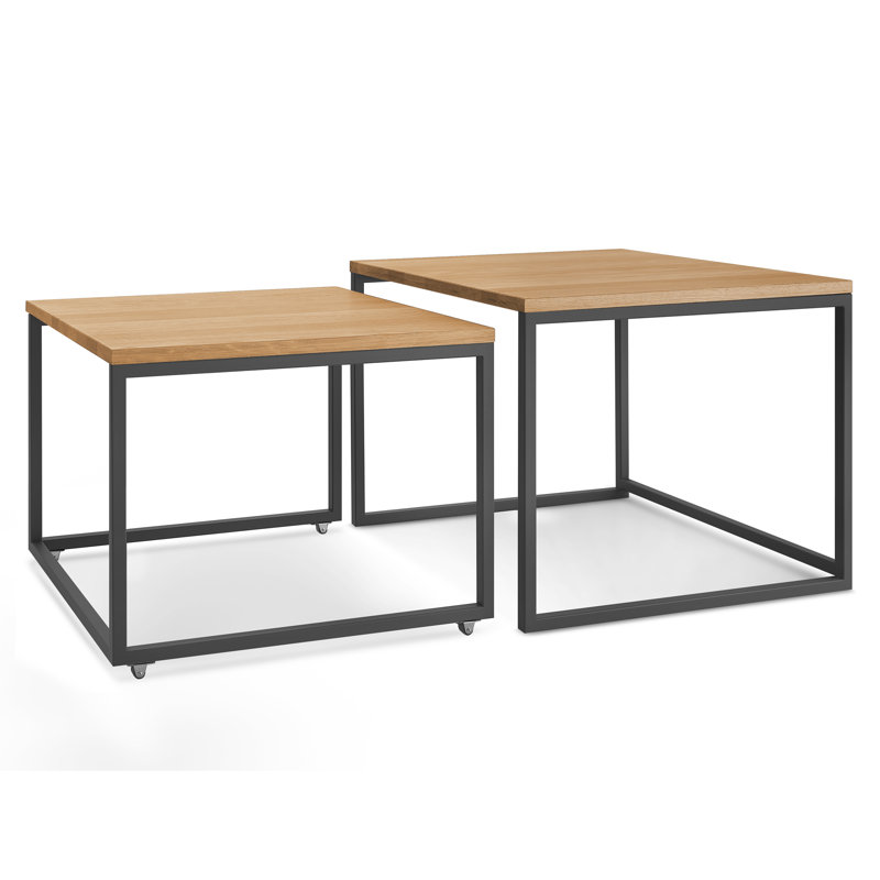 Yula Nest Of Tables, Anthracite