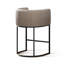 Tabouret de comptoir rembourré avec structure en métal-1992212770