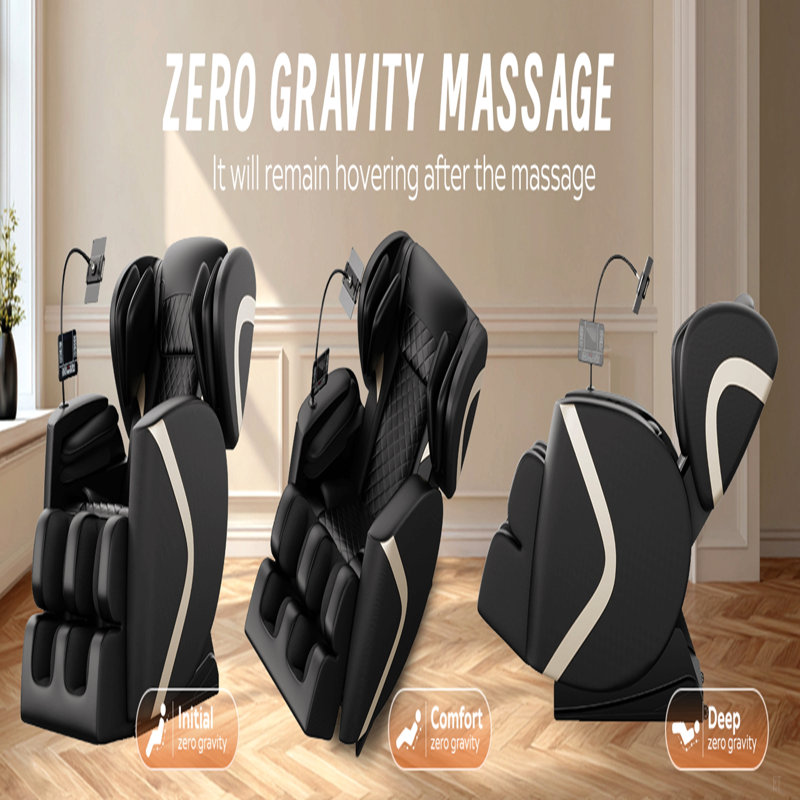 Fauteuil inclinable de massage 2026 sans gravité avec pression d'air corporelle complète