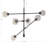 Cyrus 6-Globe Light Architectural Metal Chandelier-493983590