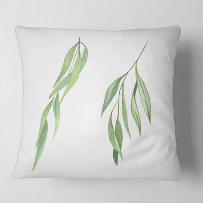 Floral Throw Pillow