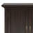 Redmond 32"W Solid Wood Transitional Low Storage Cabinet with Adjustable Shelves and Crown-Edged Top-1951633811