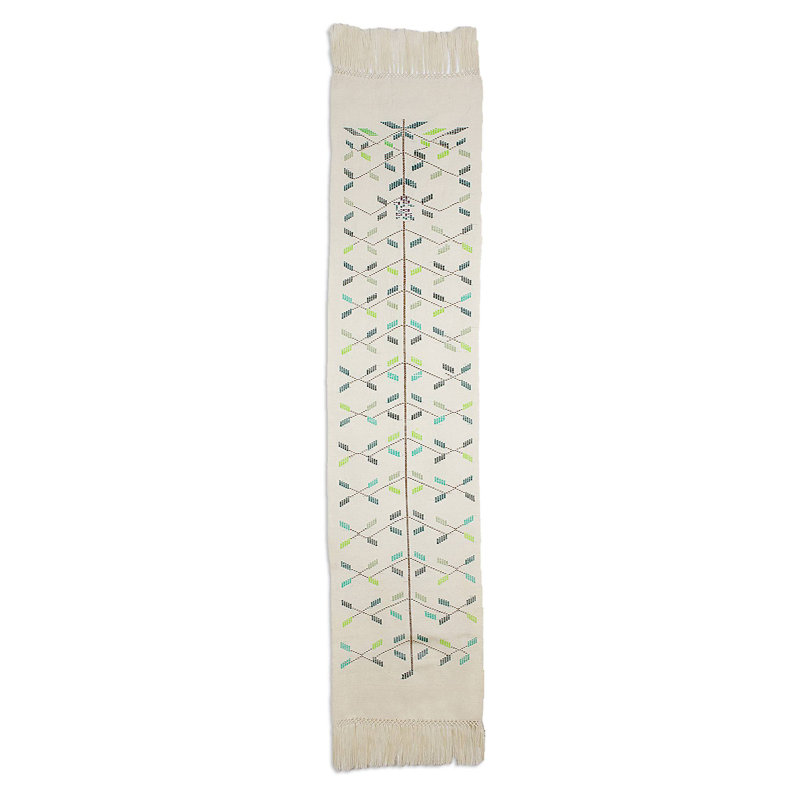 Geometric 100% Cotton Table Runner