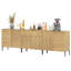Meuble télé 94 po pour meuble télé 94,5 po avec commode en bois-155388267