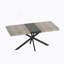 Table de salle à manger rectangulaire de 55,11 po à 70,86 po-212113447