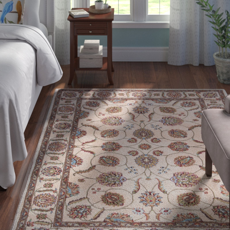 Baranof Oriental Indoor Rug, Rectangle 3'11" x 5'3"