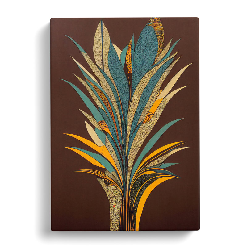 Renn Floral African - Wrapped Canvas, 50cm H x 35cm W x 3cm D