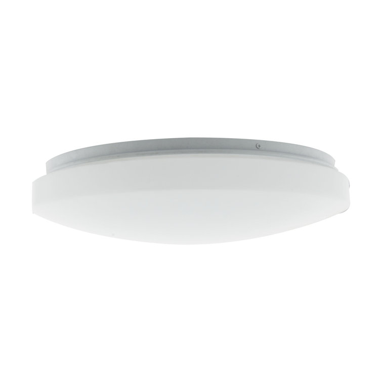 1-Light 14" LED CCT Selectable Flush Mount with Microwave Sensor