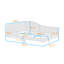 Upholstered Daybed with Elegant Design and Sturdy Frame-1403646367-1403646353