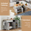 132.5 cm W Kitchen Island with-185585362