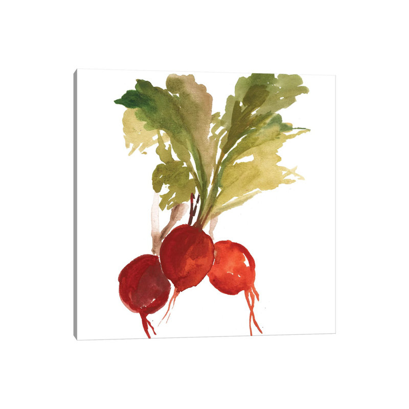 Radish 1 Piece Wrapped Canvas Painting
