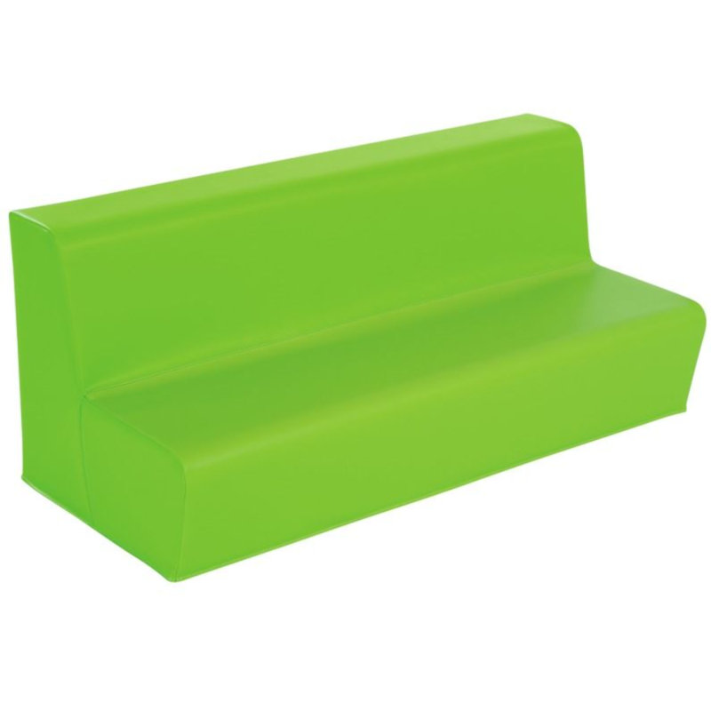Banc 3 places - Hauteur de l'assise: 6 po, Vert
