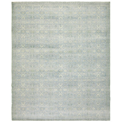 Tapis unique rectangulaire de 13 pi 6 po x 16 pi Rajasthan