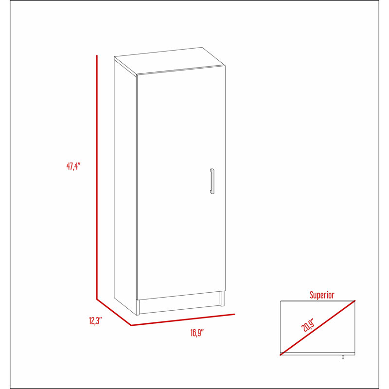 Richmond Rectangle Pantry Cabinet