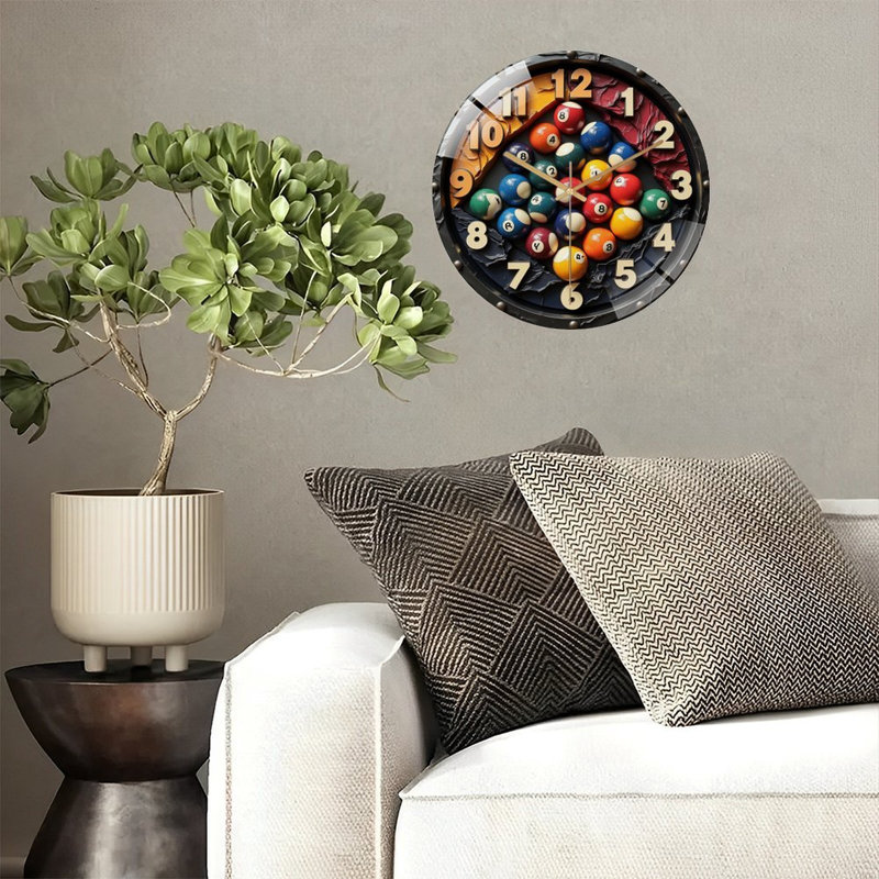 Horloge murale 12 po
