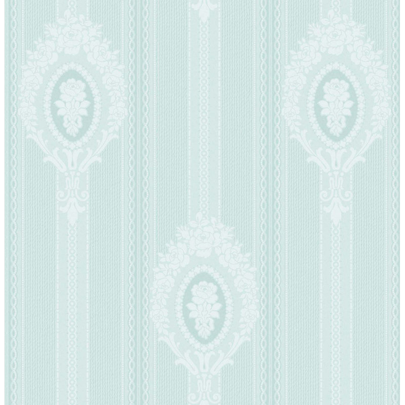 Akershus 10m x 53cm Wallpaper Roll, Duck Egg