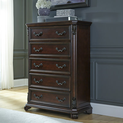 Amala 5 Drawer 40'' W Chest