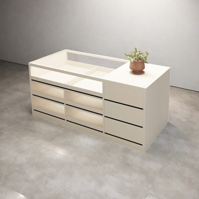 Armoire pour îlot central de luxe léger