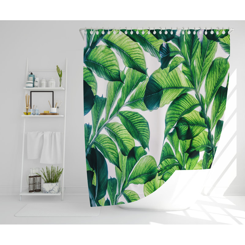 Livilla Polyester Shower Curtain Set, 177cm H x 177cm W