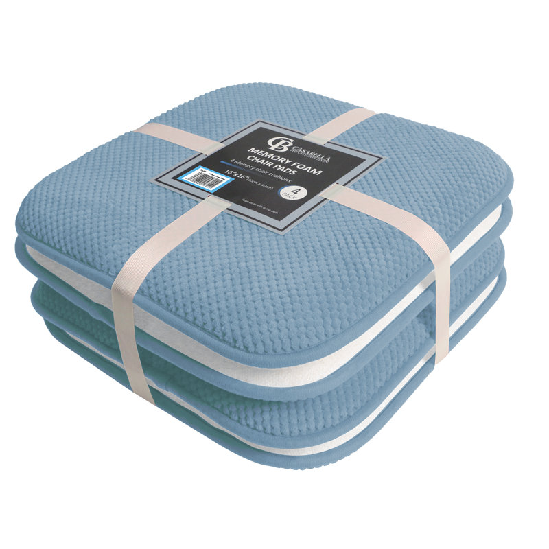 Chair Pad, Denim Blue