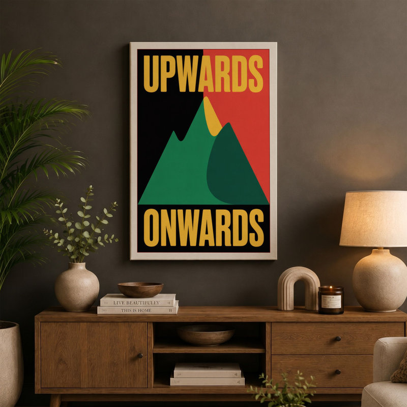 Print, 30x20 - 76.2 x 50.8 cm, Ochre Border