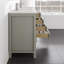 Meuble-lavabo double l 48 po x P 18 po Eviva London avec comptoir en quartz de Carrare et lavabos en porcelaine encastrable-121642302-105920594-121642300