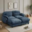 Canapé modulaire moderne rembourré avec poufs amovibles, coussins et oreillers lombaires pour salon-822917692