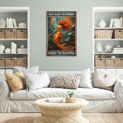 Impression sur toile, "Lanova Mermaid Makes You Beautiful"