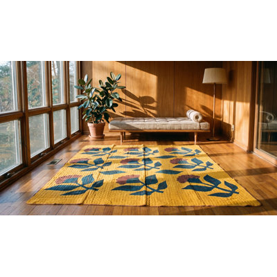 Antique Quilt America Flat Weave Rug