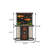 Wall-Mounted Ecological Bottom-Filtration Aquarium