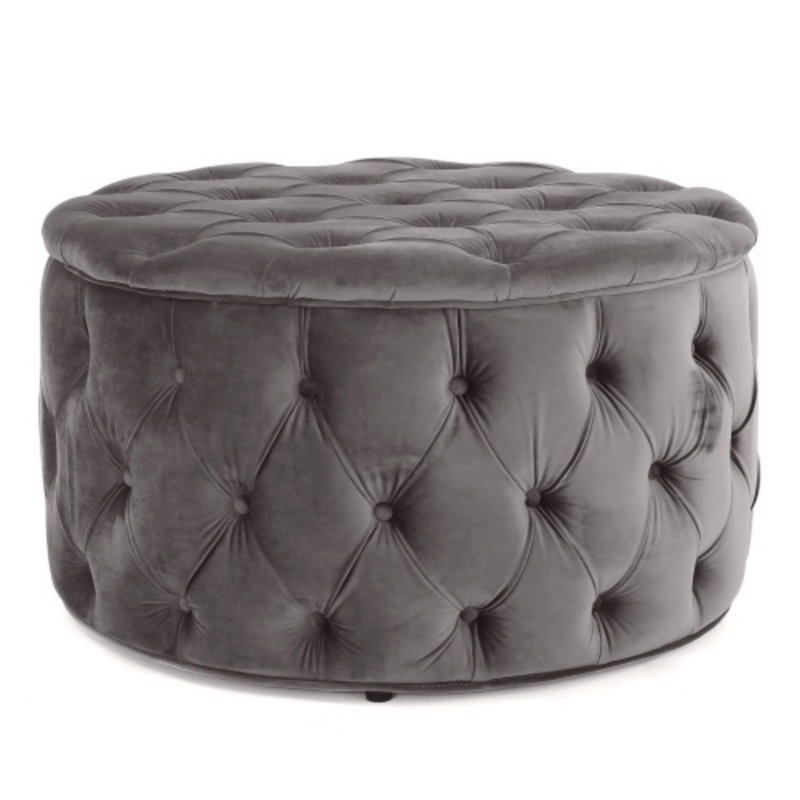 Modern OTTOMAN, Gray