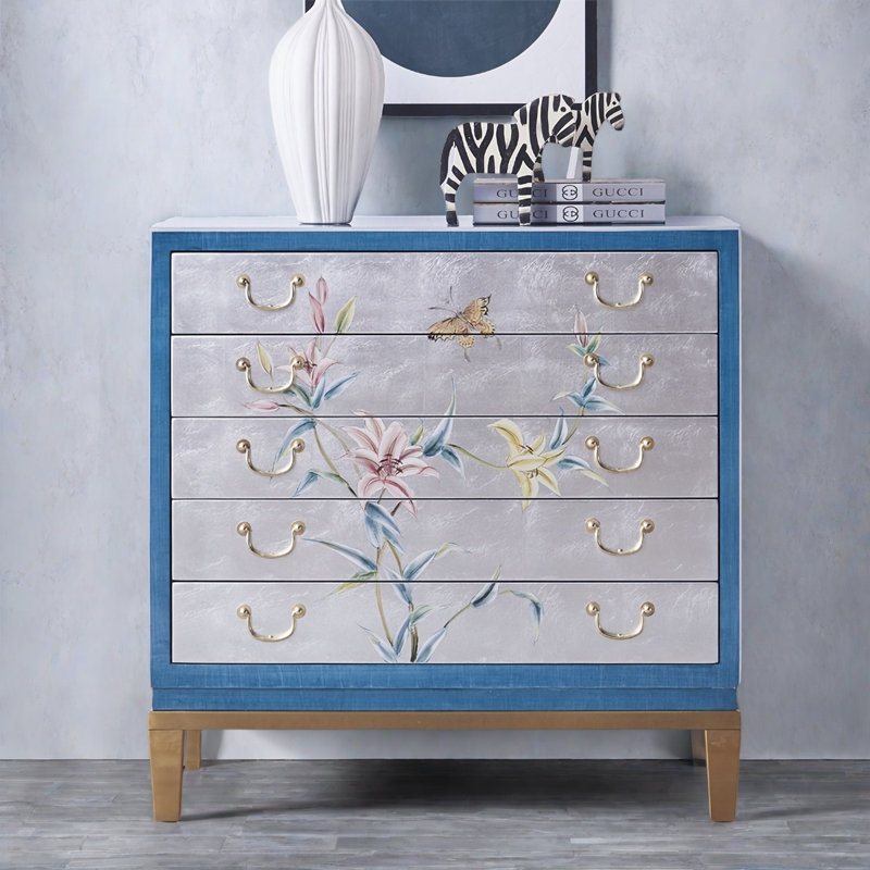 Light Luxury Exquisite Solid Wood Accent Chest