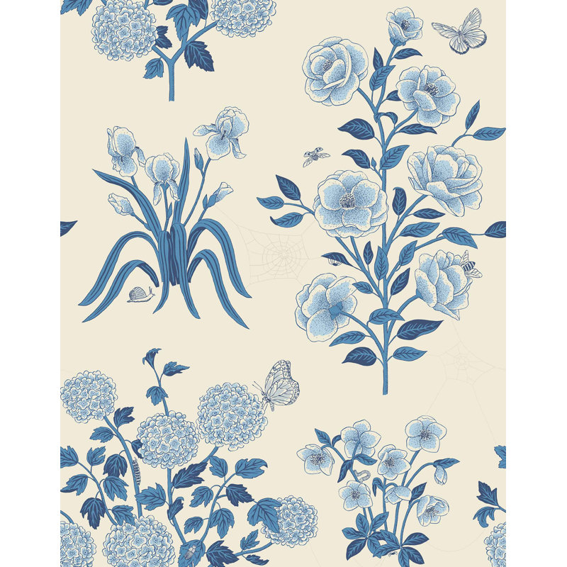 Harmony Wallpaper | Traditional / Roll - 27" x 30', Porcelain