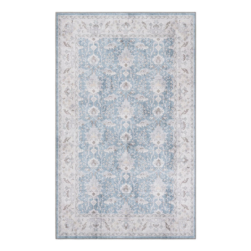 Bungalow Rose Dinah Timeless Rug, Rectangle 5 pi 1 po x 8 pi