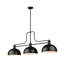 Lustre linéaire moderne à 3 lumières Eraste-205982683