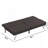 Wood Frame,Stainless Leg,Futon,Sofa Bed Espresso