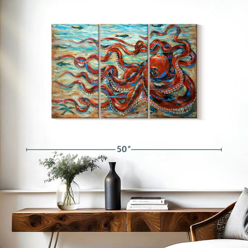 Brampt Octopus Crawl, 24" H x 38" W