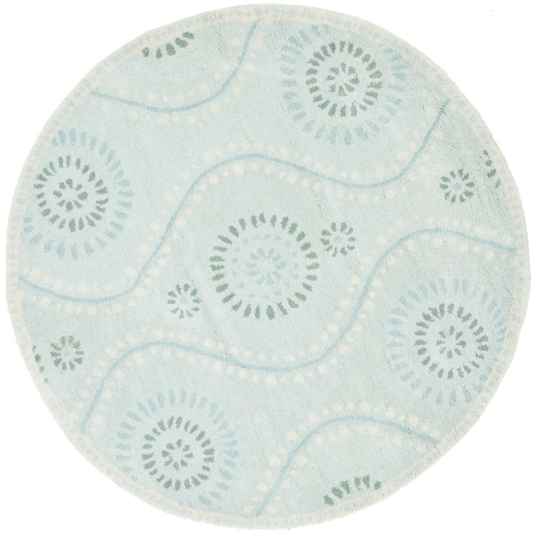 Martha Stewart Hand Tufted Wool Geometric Rug