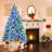 84' Lighted Pine Christmas Tree