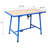 Foldable Work Bench,Workshop Tool Bench,Packing Table Mounting Table Assembly Table,660Lbs Load Capacity,For Workshop, Garage,Blue