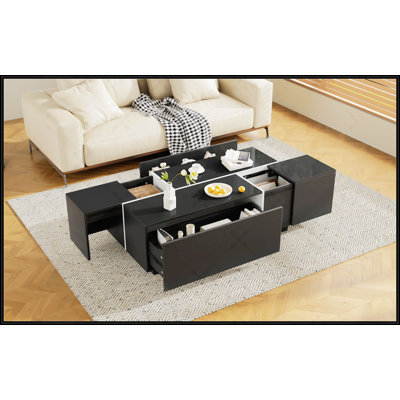 Table basse à rallonge 47,2 po - 72,7 po