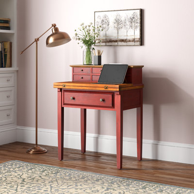 Allizae Solid Wood Writing Desk