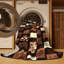  Tapis lavable avec barres chocolatées et desserts-802064723