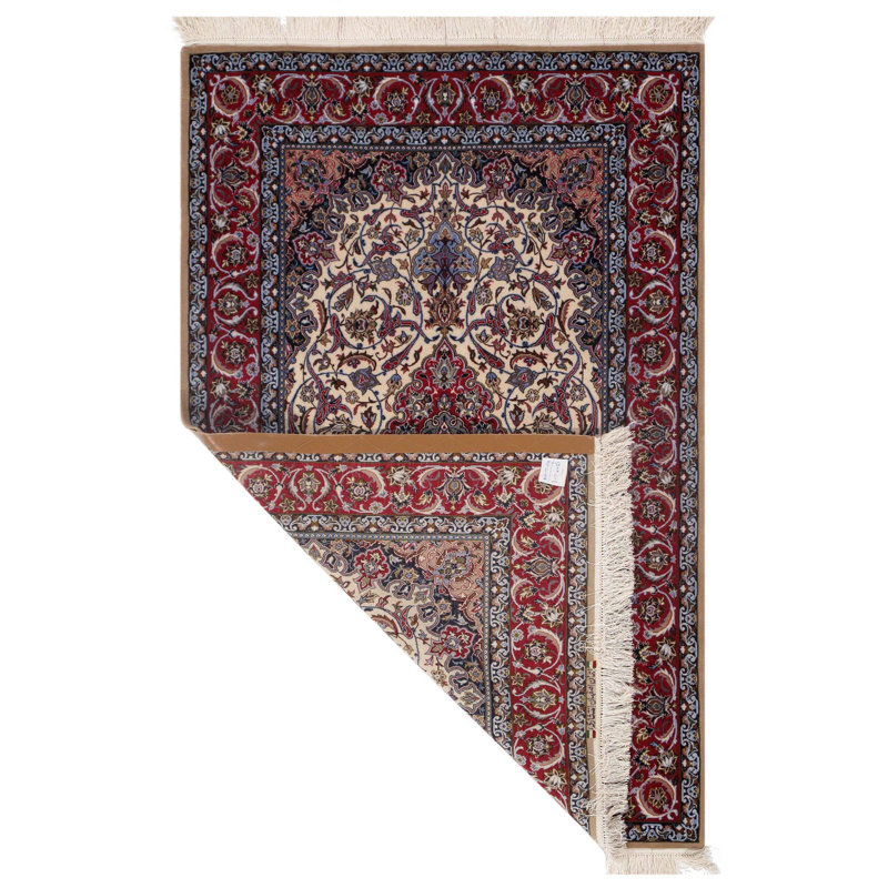 Oriental Area Rug in Ivory