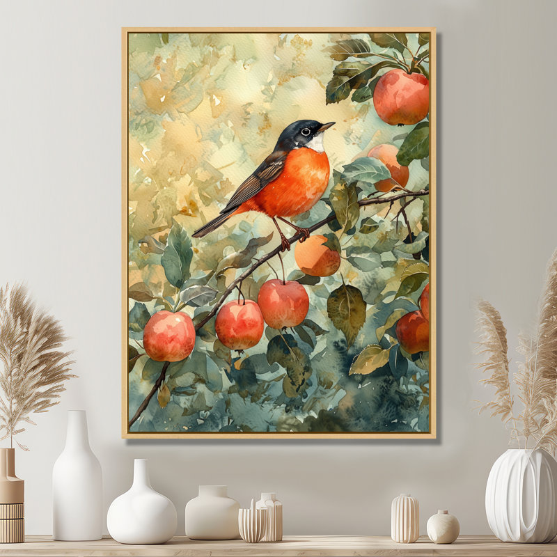 Kensal - Animals Canvas Prints, Impression encadrée flottante, H 44 po x l 34 po, Crème, crème