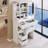 Compact Vanity Table Set Mdf Chic Design Small Spaces