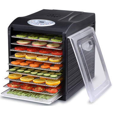 Excalibur 10 Tray Commercial Food Dehydrator with Two 99-Hour Timers, –  Edgecraft