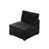 Fausse fourrure noire